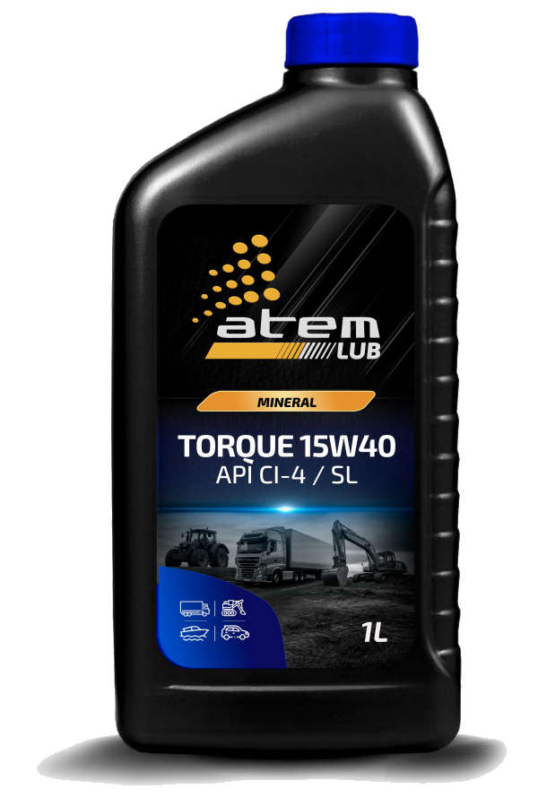 Torque 15W40 · 1L API CI-4 · SL
