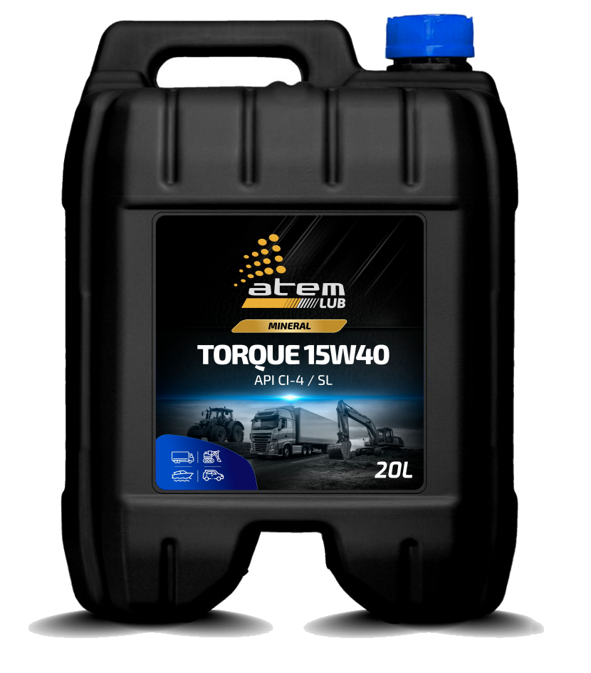 Torque 15W40 · 20L API CI-4 · SL